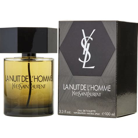 yves saint laurent nuit blanche|la nuit l'homme eau toilette.